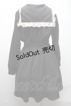 画像2: Ank Rouge / セーラーワンピース  黒 S-25-03-02-068-CA-OP-AS-ZS
