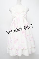 Angelic Pretty / Lovely Bathroomジャンパースカート  アイボリー S-25-03-02-074-AP-OP-HR-ZS