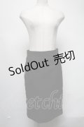CuLLt / バラ刺繍タイトスカート  黒 S-25-03-02-075-PU-ZA-HR-ZS