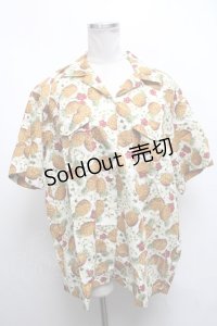 PINK HOUSE /パイナップルシャツ  白 S-25-03-02-021-LO-BL-AS-ZS