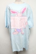 MILKBOY / HATE BUNNY　TEE L サックス S-25-03-02-027-MB-TS-AS-ZS