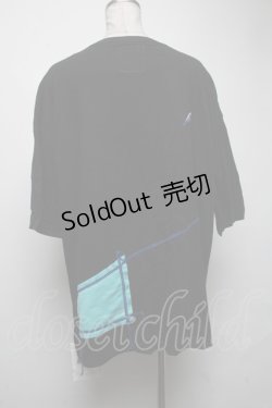 画像2: LAND by MILKBOY / SLIME PATCH　Tシャツ  ブラック S-25-03-02-037-MB-TO-OW-ZS