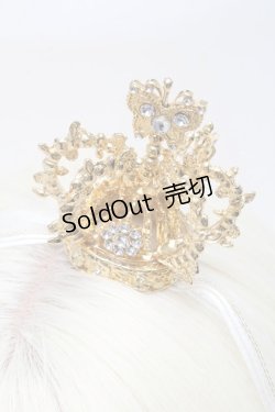 画像3: BABY,THE STARS SHINE BRIGHT / 蝶々王冠ヘッドドレス  ゴールド S-25-03-02-003-BA-AC-AS-ZS
