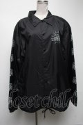 TRAVAS TOKYO / Old memoriesコーチジャケット  黒 S-25-03-02-039-PU-JA-AS-ZS