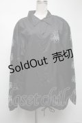 TRAVAS TOKYO / Old memoriesコーチジャケット  黒 S-25-03-02-039-PU-JA-AS-ZS