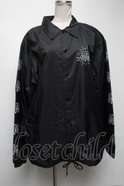 画像1: TRAVAS TOKYO / Old memoriesコーチジャケット  黒 S-25-03-02-039-PU-JA-AS-ZS