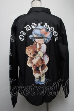 画像2: TRAVAS TOKYO / Old memoriesコーチジャケット  黒 S-25-03-02-039-PU-JA-AS-ZS