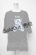 MILKBOY / MECHANICAL BEAR TEE  黒 S-25-03-02-042-MB-TS-AS-ZS