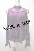 Ozz oneste / チャイナデザインプルオーバー  紫 S-25-03-02-047-OO-TO-HR-ZS