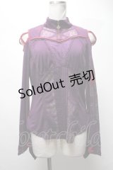 Ozz oneste / チャイナデザインプルオーバー  紫 S-25-03-02-047-OO-TO-HR-ZS