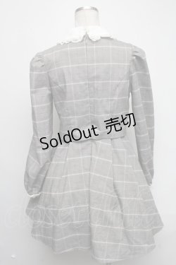 画像2: Rojita / チェックワンピース  グレー S-25-03-06-051-LO-OP-AS-ZS