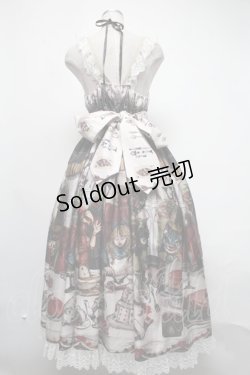 画像2: Royal Princess Alice / Dark Alice Tea Party・まくらくらまコラボワンピース  オフ S-25-03-06-061-LO-OP-AS-ZS