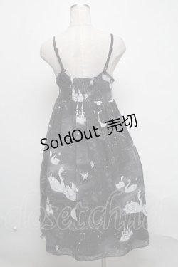 画像2: MILK / スワンレイクソワレ  黒 S-25-03-06-066-ML-OP-HR-ZS