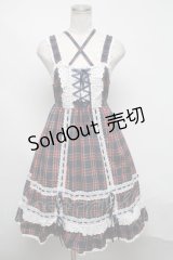 BABY,THE STARS SHINE BRIGHT / タータンチェックベビードール  紺 S-25-03-06-068-BA-OP-HR-ZS