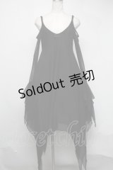 KILLSTAR / チュールイレヘムワンピース  黒 S-25-03-06-072-PU-TS-AS-ZS