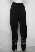 Jean Paul GAULTIER / HOMME　ウールパンツ 48 黒 S-25-03-06-085-GO-PA-AS-ZS