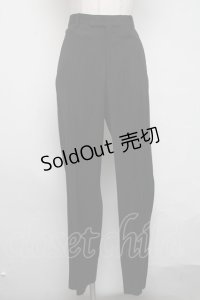 Jean Paul GAULTIER / HOMME　ウールパンツ 48 黒 S-25-03-06-085-GO-PA-AS-ZS
