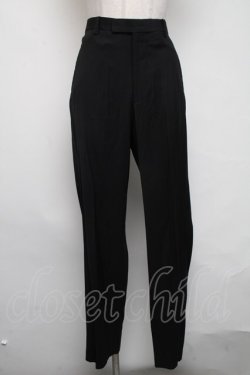 画像1: Jean Paul GAULTIER / HOMME　ウールパンツ 48 黒 S-25-03-06-085-GO-PA-AS-ZS