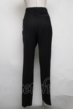画像2: Jean Paul GAULTIER / HOMME　ウールパンツ 48 黒 S-25-03-06-085-GO-PA-AS-ZS