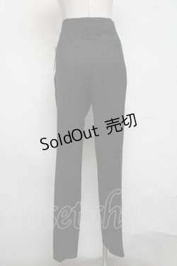 画像2: Jean Paul GAULTIER / HOMME　ウールパンツ 48 黒 S-25-03-06-085-GO-PA-AS-ZS
