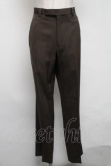 Jean Paul GAULTIER / CLASSIQUE　ウールパンツ 48 ブラウン S-25-03-06-086-GO-PA-AS-ZS
