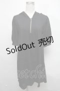 Ank Rouge / 半袖カットワンピース  黒 S-25-03-06-032-CA-OP-AS-ZS