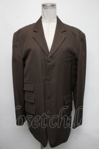 Jean Paul GAULTIER / 4Bジャケット 48 ブラウン S-25-03-06-036-GO-JA-AS-ZS