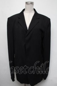 Jean Paul GAULTIER / CLASSIQUE スナップボタンジャケット 48 黒 S-25-03-06-040-GO-JA-AS-ZS