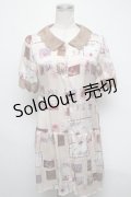 MILK / Vintage Stampワンピース  オフ S-25-03-06-042-ML-OP-AS-ZS