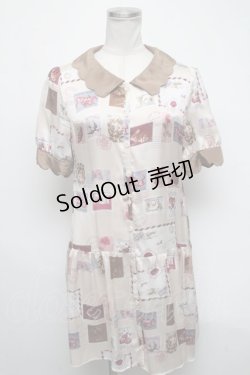 画像1: MILK / Vintage Stampワンピース  オフ S-25-03-06-042-ML-OP-AS-ZS