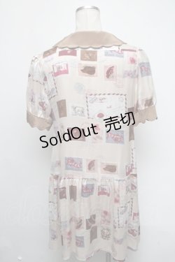 画像2: MILK / Vintage Stampワンピース  オフ S-25-03-06-042-ML-OP-AS-ZS