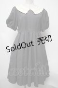 Melody BasKet / レース襟ワンピース  グレー S-25-03-09-053-LO-OP-HR-ZS