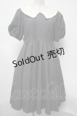 Melody BasKet / レース襟ワンピース  グレー S-25-03-09-053-LO-OP-HR-ZS