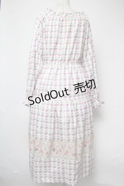 画像2: 【SALE】axes femme / くまのがっこう/パネル柄ワンピース  オフ S-25-03-09-063-AX-OP-HR-ZT398