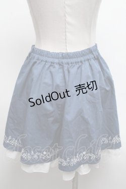 画像2: axes femme POETIQUE / マリン刺繍キュロット  青 S-25-03-09-082-AX-PA-AS-ZS