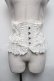 画像1: ATELIER PIERROT / Frill Short Corset  白 S-25-03-09-018-EL-TO-HR-ZS (1)