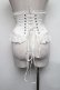 画像2: ATELIER PIERROT / Frill Short Corset  白 S-25-03-09-018-EL-TO-HR-ZS (2)