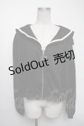 KRY CLOTHING / 「都子×KRY」セーラージャケット  黒 S-25-03-09-030-EL-TO-AS-ZS