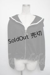KRY CLOTHING / 「都子×KRY」セーラージャケット  黒 S-25-03-09-030-EL-TO-AS-ZS
