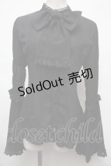 ATELIER PIERROT / レチタティーヴォブラウス  黒 S-25-03-09-032-EL-BL-AS-ZS