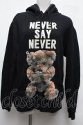 MILKBOY / NEVER SAY NEVERパーカー  黒 S-25-03-09-036-MB-TO-AS-ZT181