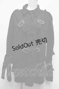 KRY CLOTHING / パラシュートスウェットシャャツ  黒 S-25-03-09-038-EL-TO-AS-ZS