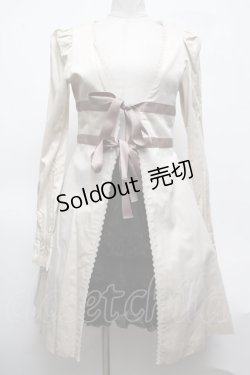 画像1: Victorian maiden / ロングスリーブオーバードレス  シナモン S-25-03-09-043-CL-OP-HR-ZS