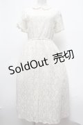 Fi.n.t / 丸衿総レースワンピース  オフ S-25-03-09-044-CA-OP-HR-ZS