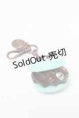 Q-pot. / ミントチョコレートマカロンバッグチャーム  ミント S-25-03-10-001-QP-ZA-HR-ZS