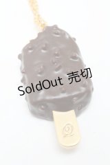 Q-pot. / チョコレートアイスバーネックレス  ブラウン S-25-03-10-043-QP-AC-HR-ZS