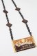 画像1: Q-pot. / ビターチョコレートネックレス  ブラウン S-25-03-10-047-QP-AC-HR-ZS (1)