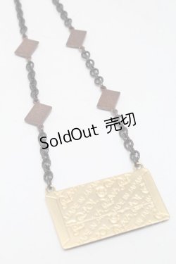 画像2: Q-pot. / ビターチョコレートネックレス  ブラウン S-25-03-10-047-QP-AC-HR-ZS