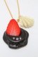 画像1: Q-pot. / ストロベリーメルトチョコレートネックレス  ブラウン S-25-03-10-051-QP-AC-AS-ZS (1)