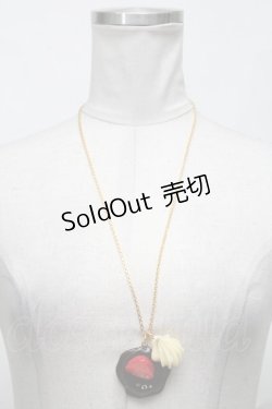 画像3: Q-pot. / ストロベリーメルトチョコレートネックレス  ブラウン S-25-03-10-051-QP-AC-AS-ZS